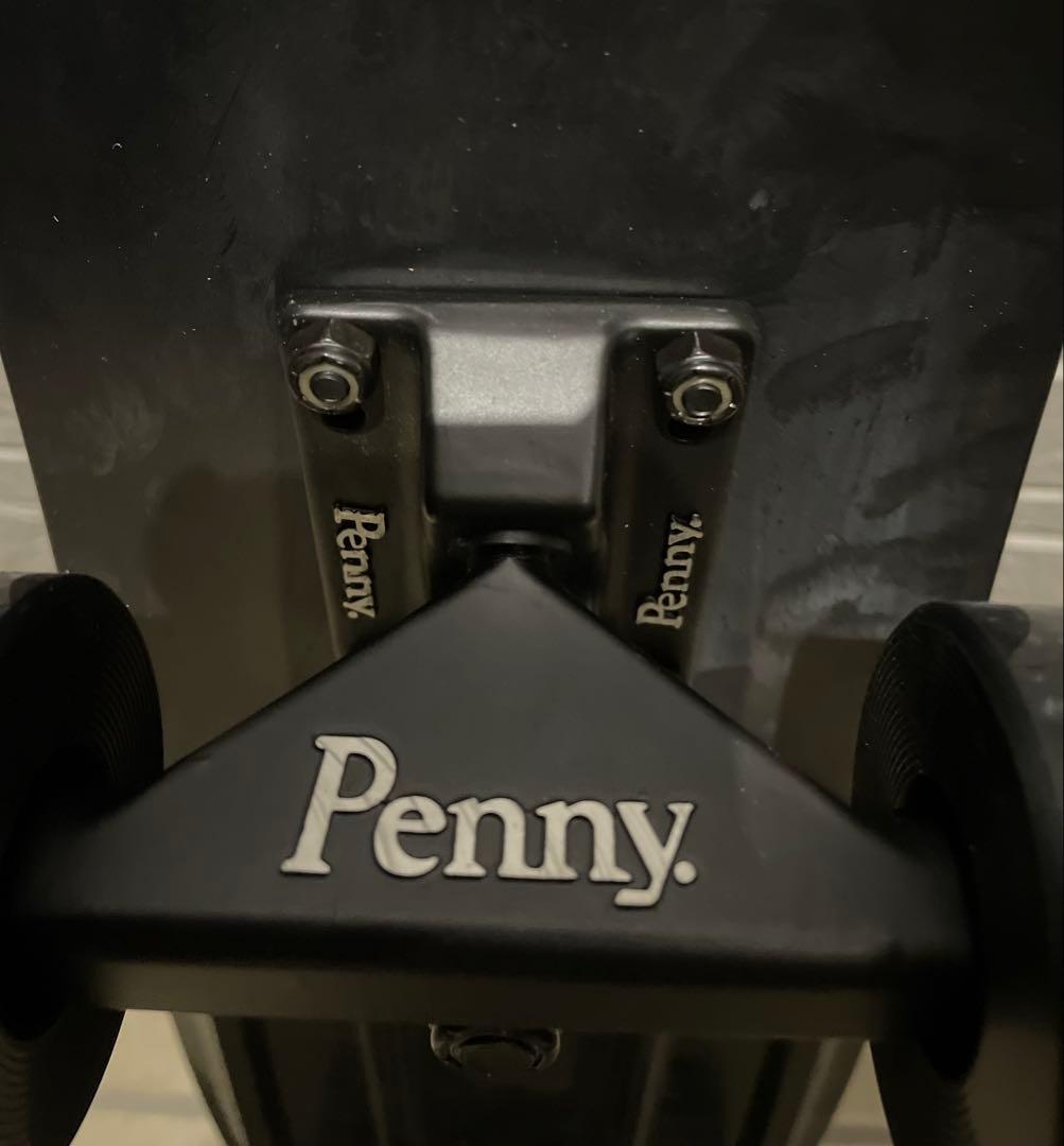 【ほぼ新品同様】Pennyスケボー27インチ⭐️人気の黒！タイヤ傷なし⭕️おまけ有✨