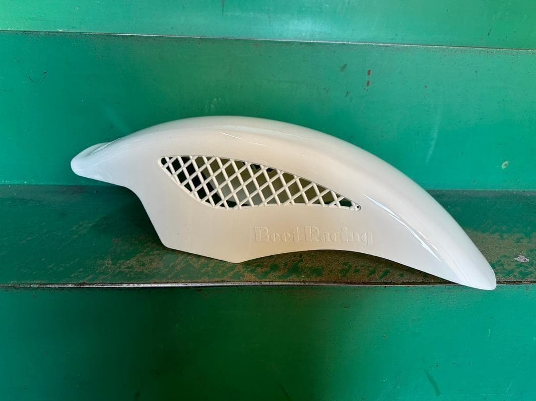 メッシュフェンダー　ロゴ有　ムク/BEET アルフィン 未塗装