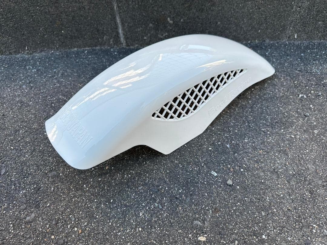 メッシュフェンダー　ロゴ有　ムク/BEET アルフィン 未塗装