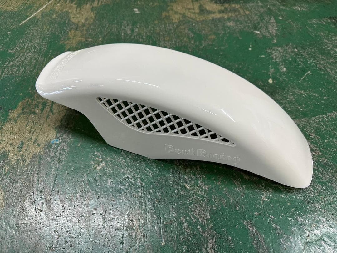 メッシュフェンダー　ロゴ有　ムク/BEET アルフィン 未塗装