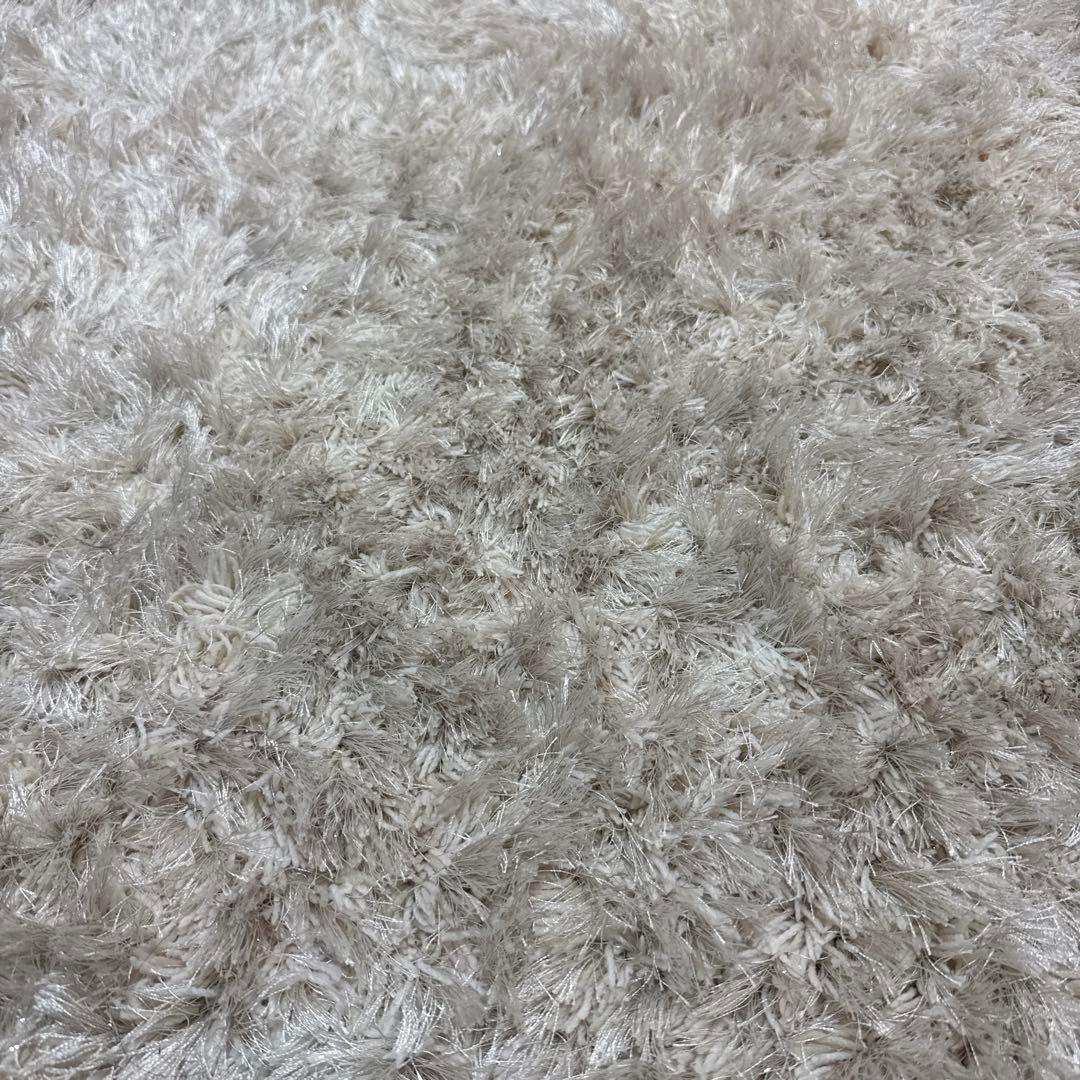 フランフラン　 ヌボカステ ラグ ラウンド M ライトピンク φ1500