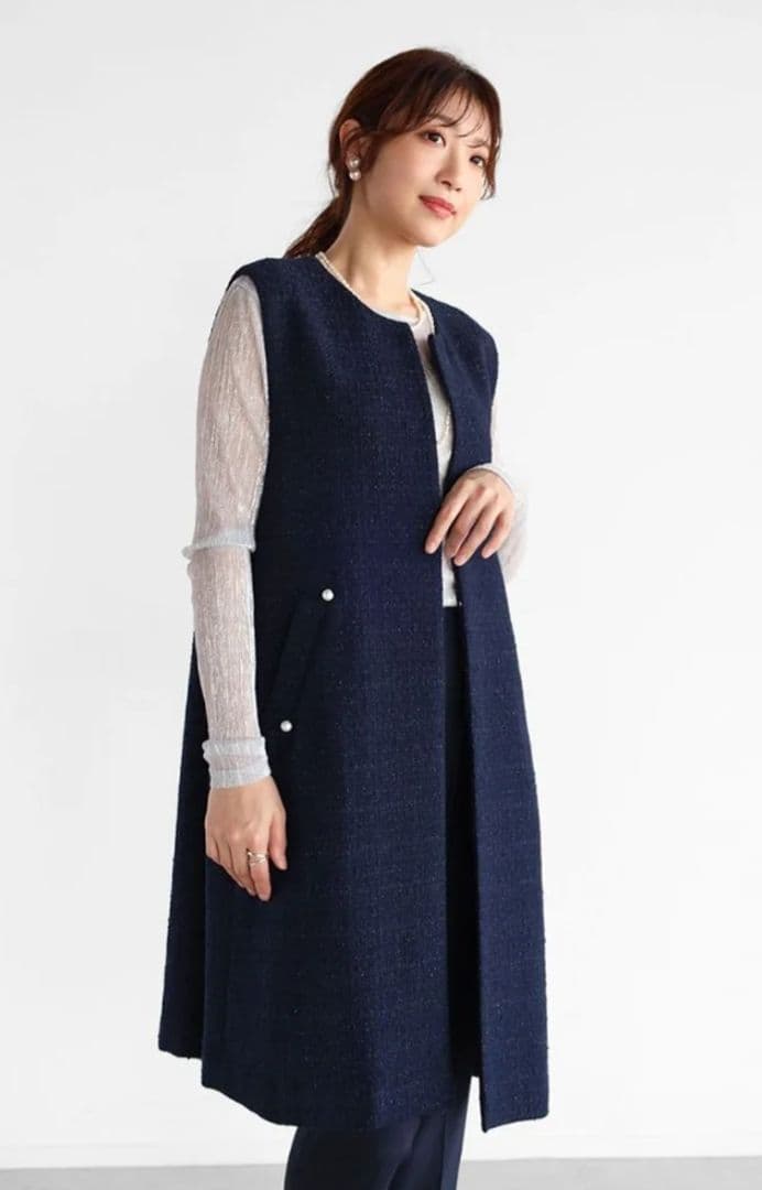 新品　Vin ラメツイード　ジャケット　フォーマル　スコットクラブ系列　ヤマダヤ