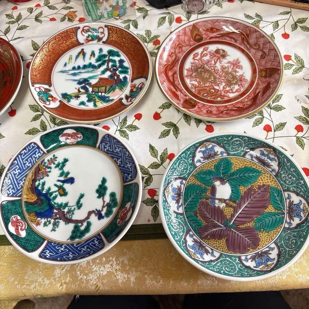 九谷焼のお皿　6枚セット　未使用