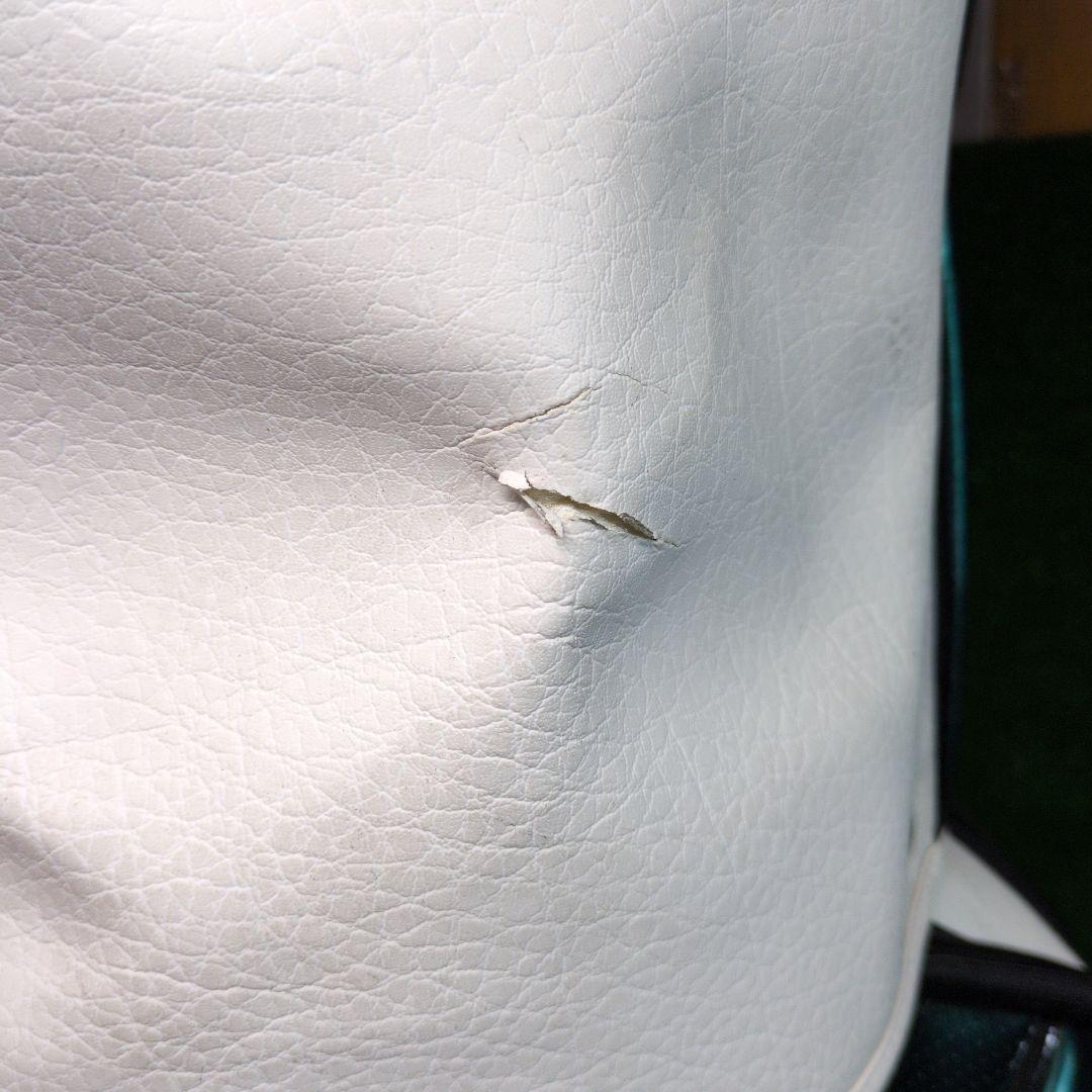 adabat アダバット ゴルフ キャディバッグ【ホワイト/グリーン】