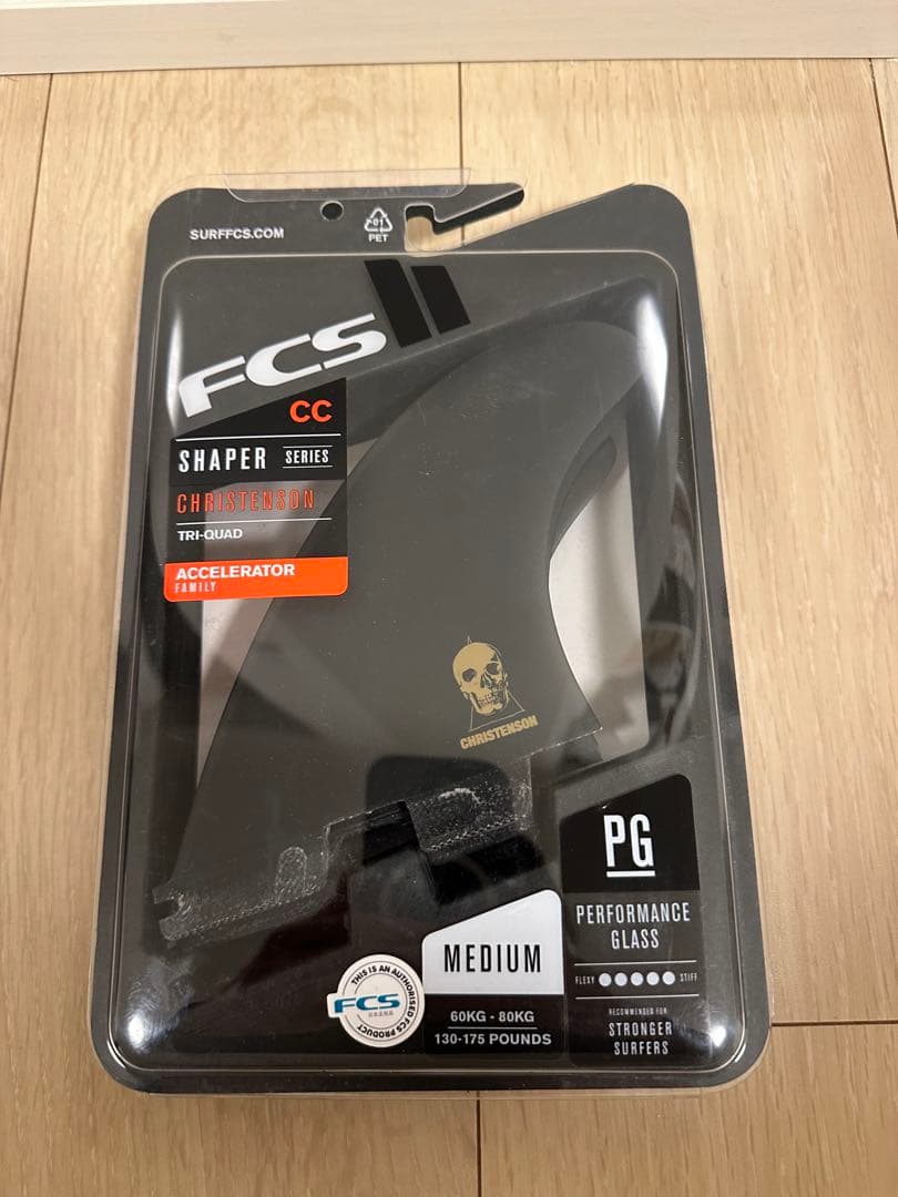FCS2クリステンソン トライ クワッド フィンセット 5枚セット