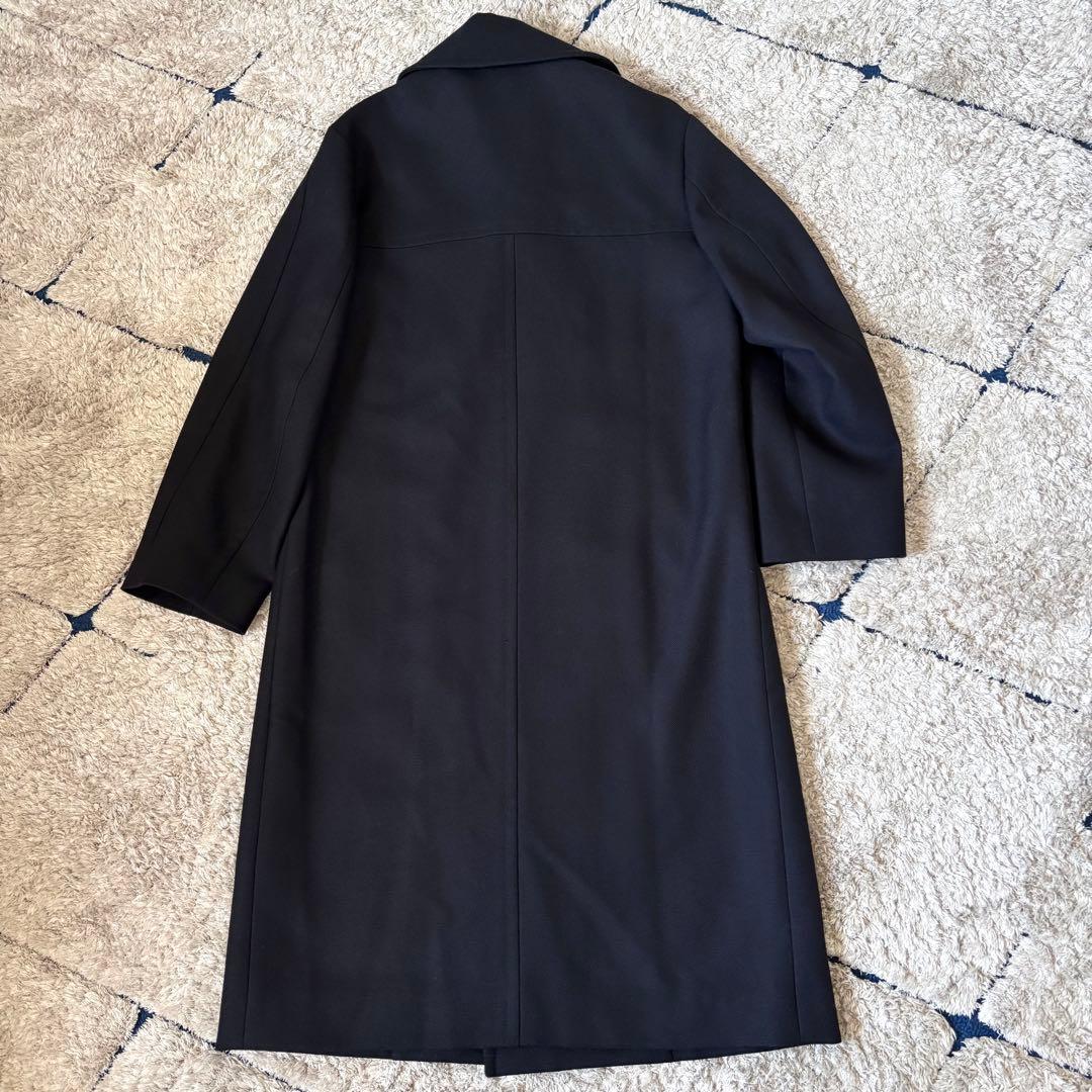 【極美品✨】ポールスミス　チェスターコート　ダブル　ロング　現行タグ　ブラック