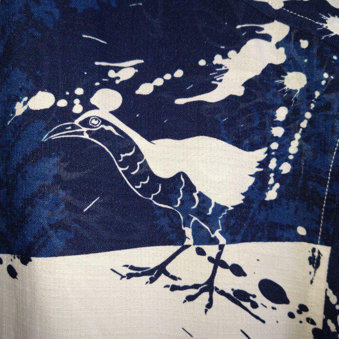 **しろくま**men's MAJUN かりゆしウェアＬサイズ　アロハ