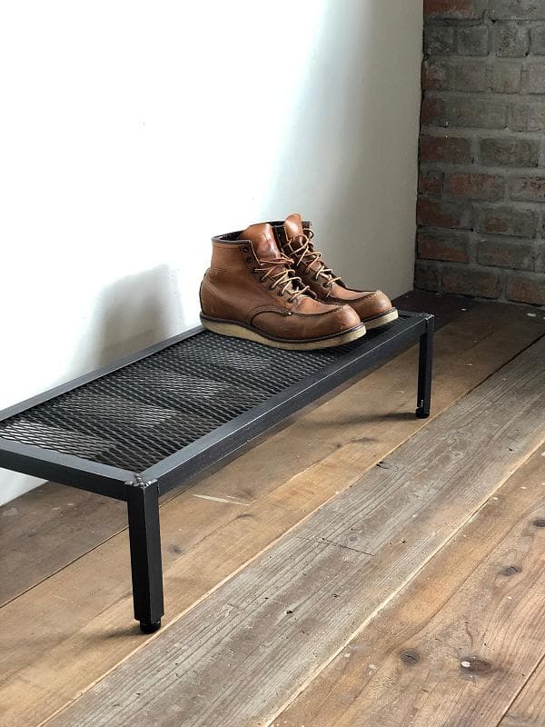 貴重　期間限定IS-01　花台　アイアン　シューズラック　ボタニカルラック　踏台