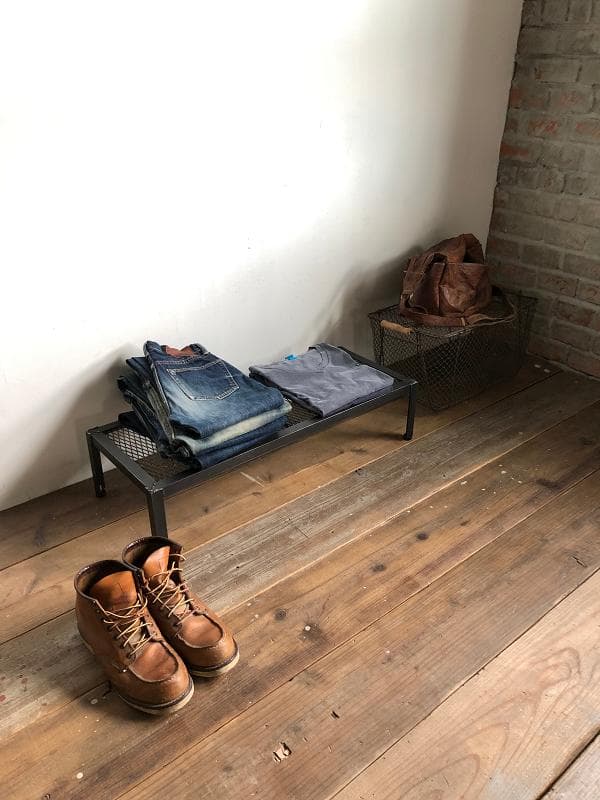 貴重　期間限定IS-01　花台　アイアン　シューズラック　ボタニカルラック　踏台