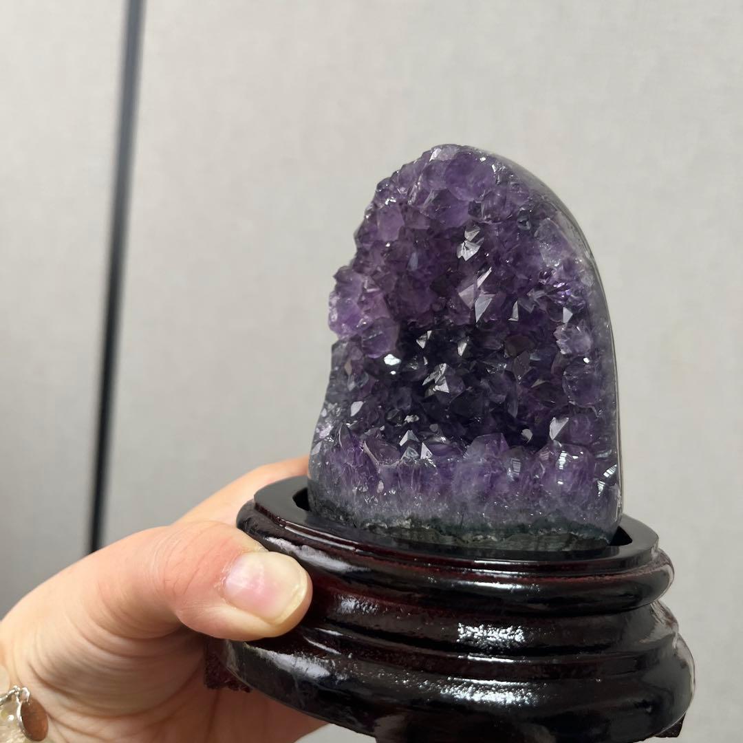 アメジストドーム置物