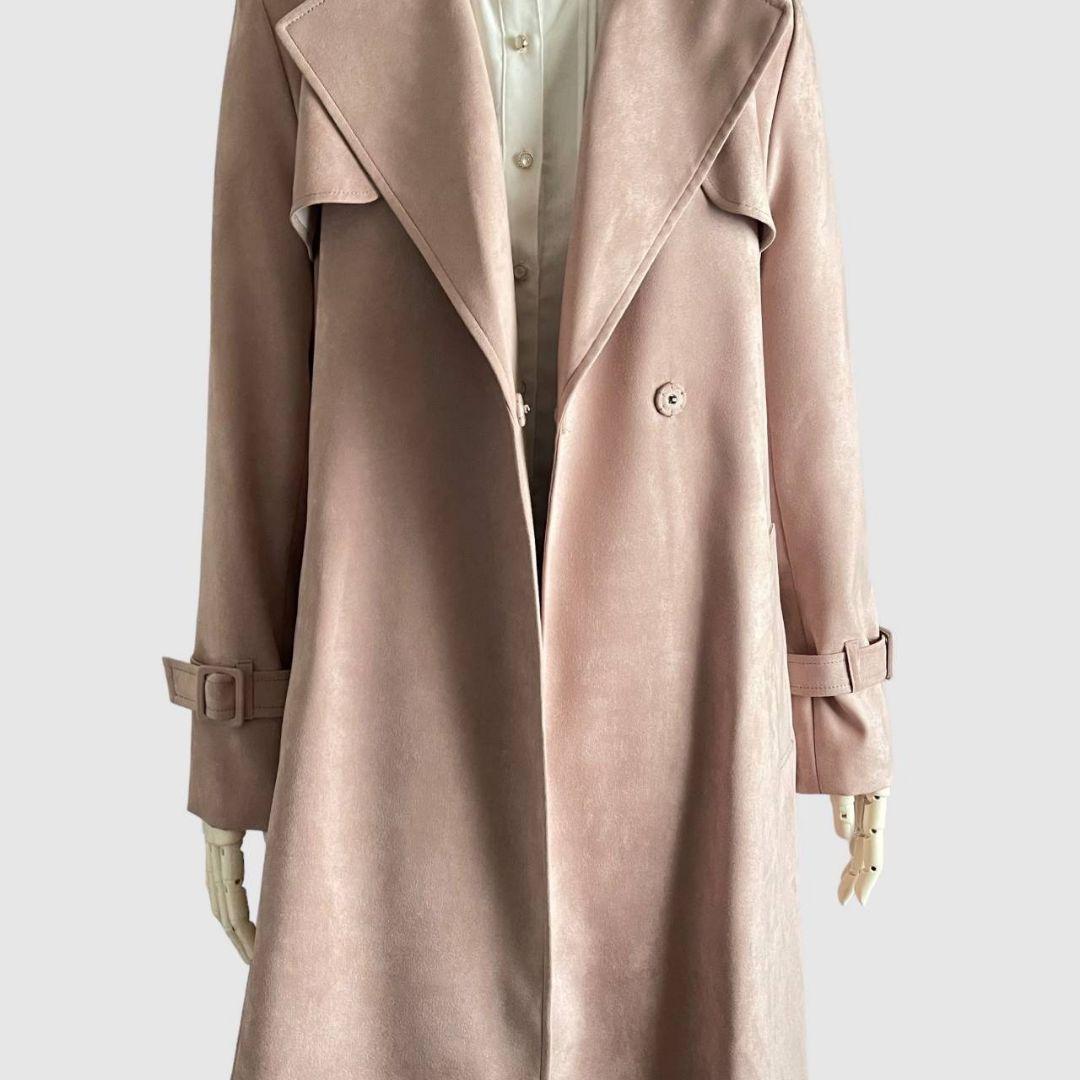 ANAYI アナイ トレンチコート ピンク レディース