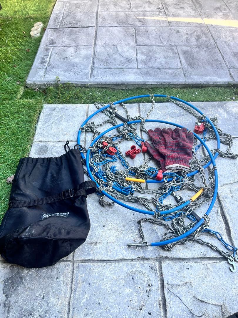 GRIPMAX GRIP ICE X SUV 185/80R14 4本➕チェーン