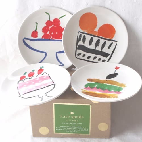 kate spade ⭐︎ケーキプレート４Setパーティに☆