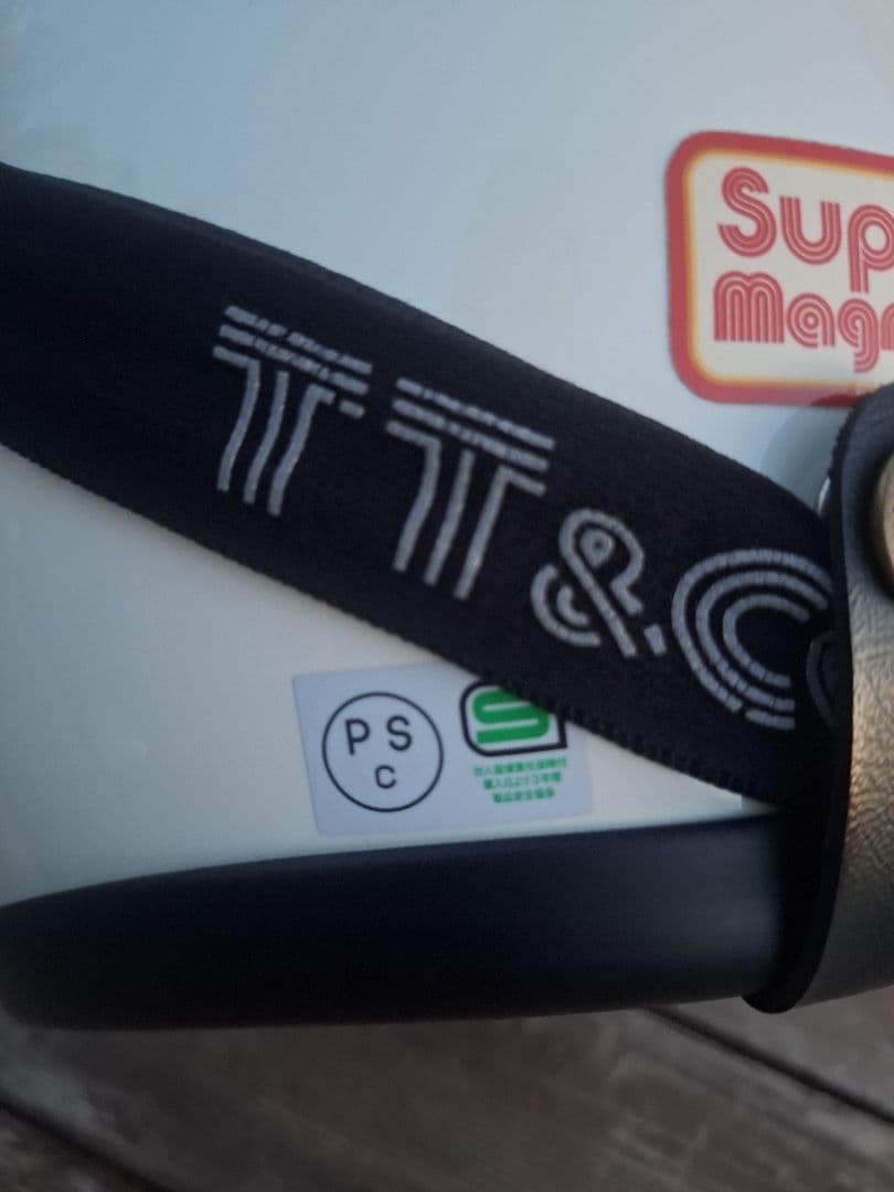 TT&CO. Super Magnum ゴーグル付き　57～58　袋付き