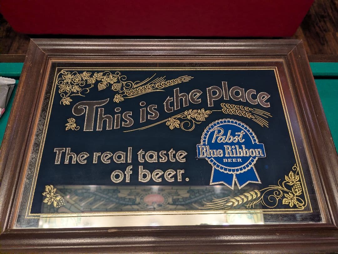 Pabst Blue Ribbon　パブミラー