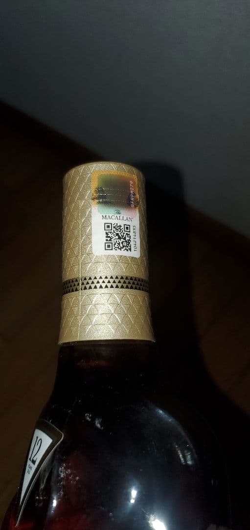 The Macallan 12年 シングルモルトウイスキー 箱無し