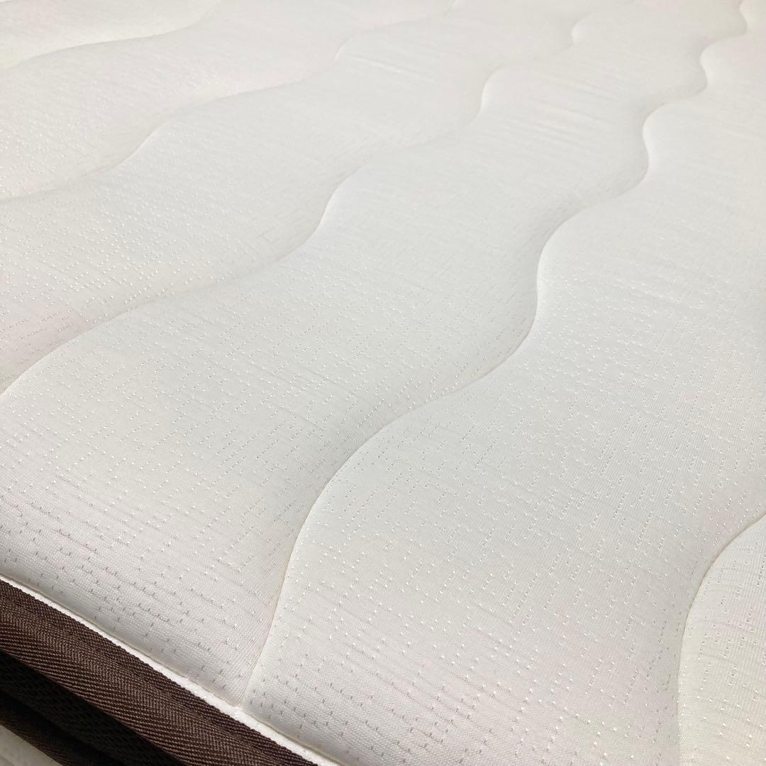 【美品・送料込み】RASIK 2層ポケットコイルマットレス ダブル ハイグレード