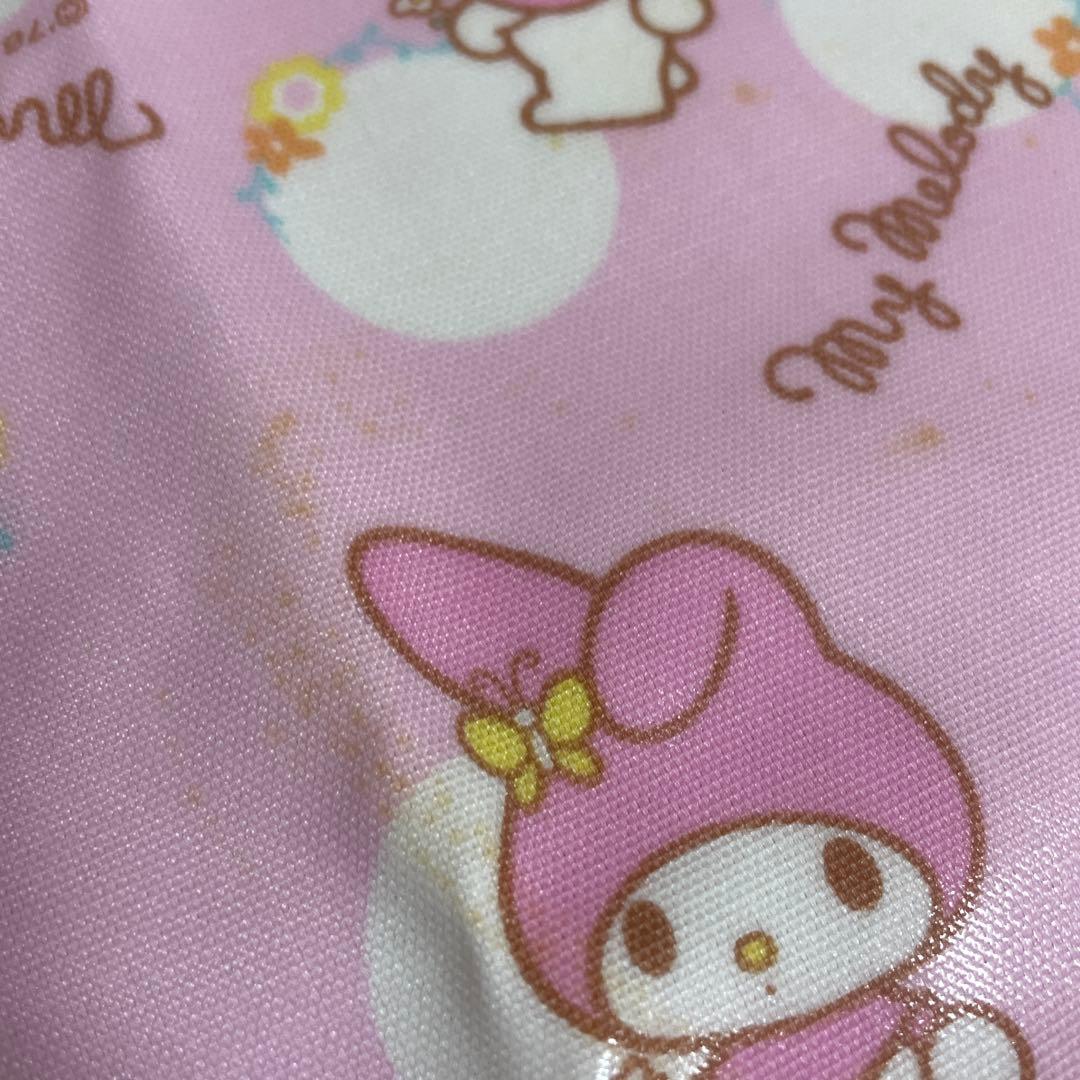 マイメロディ　マイメロ　テーブルクロス　ビニールクロス　大判　ピンク