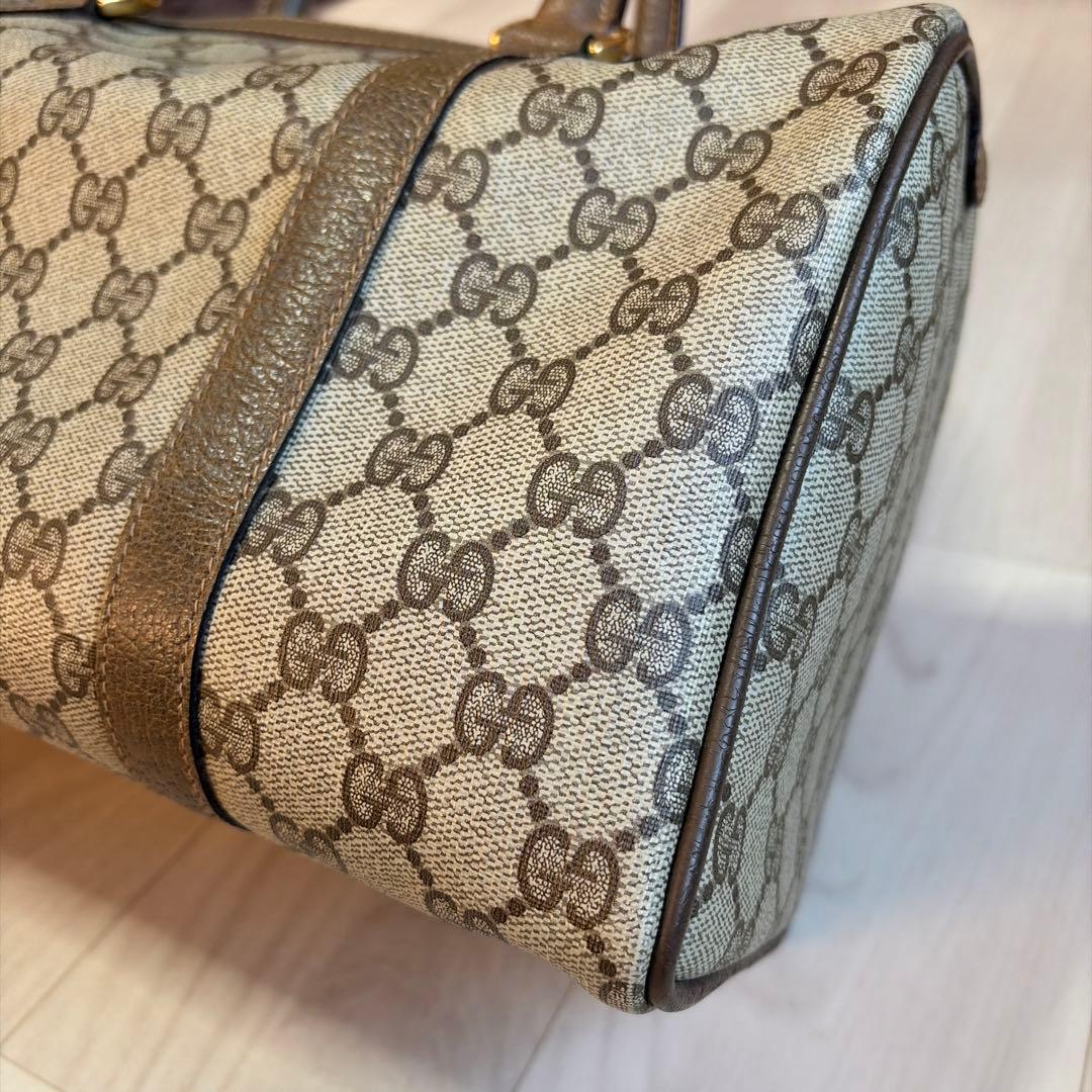 OLD GUCCI ミニボストンバッグ シェリーライン