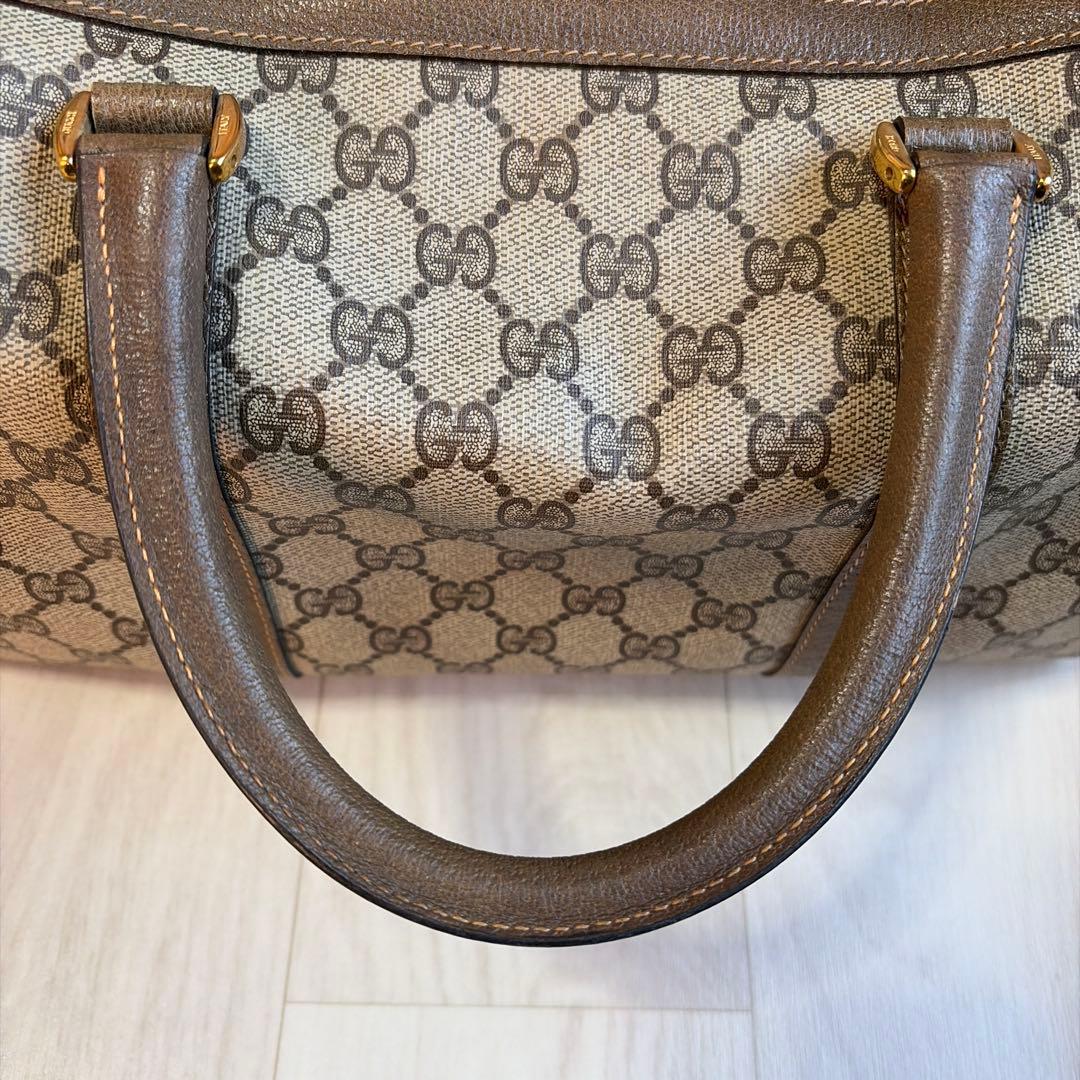 OLD GUCCI ミニボストンバッグ シェリーライン