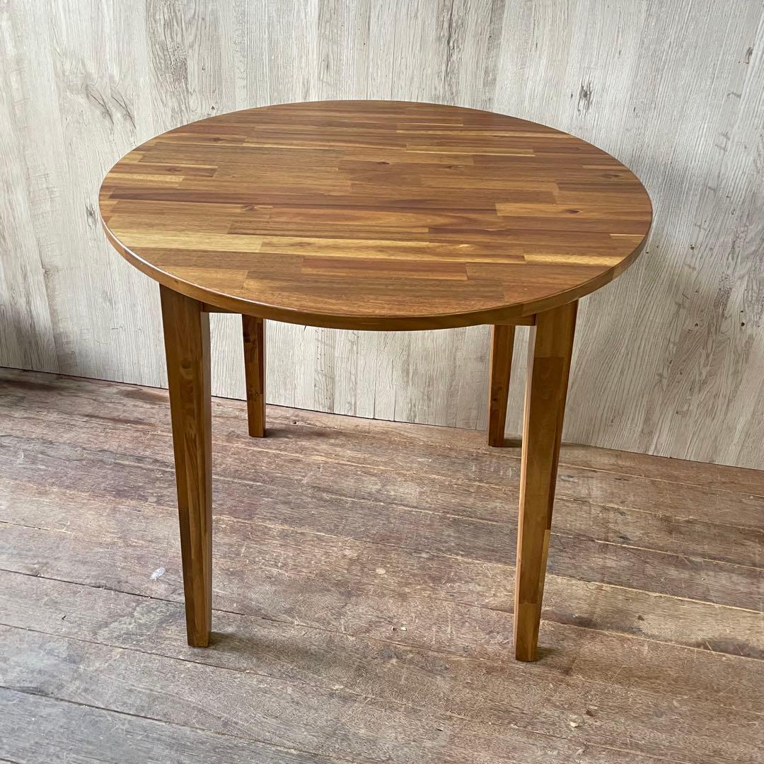 IKEA NACKANÄS ナッカンネース アカシア材 丸テーブル イケア