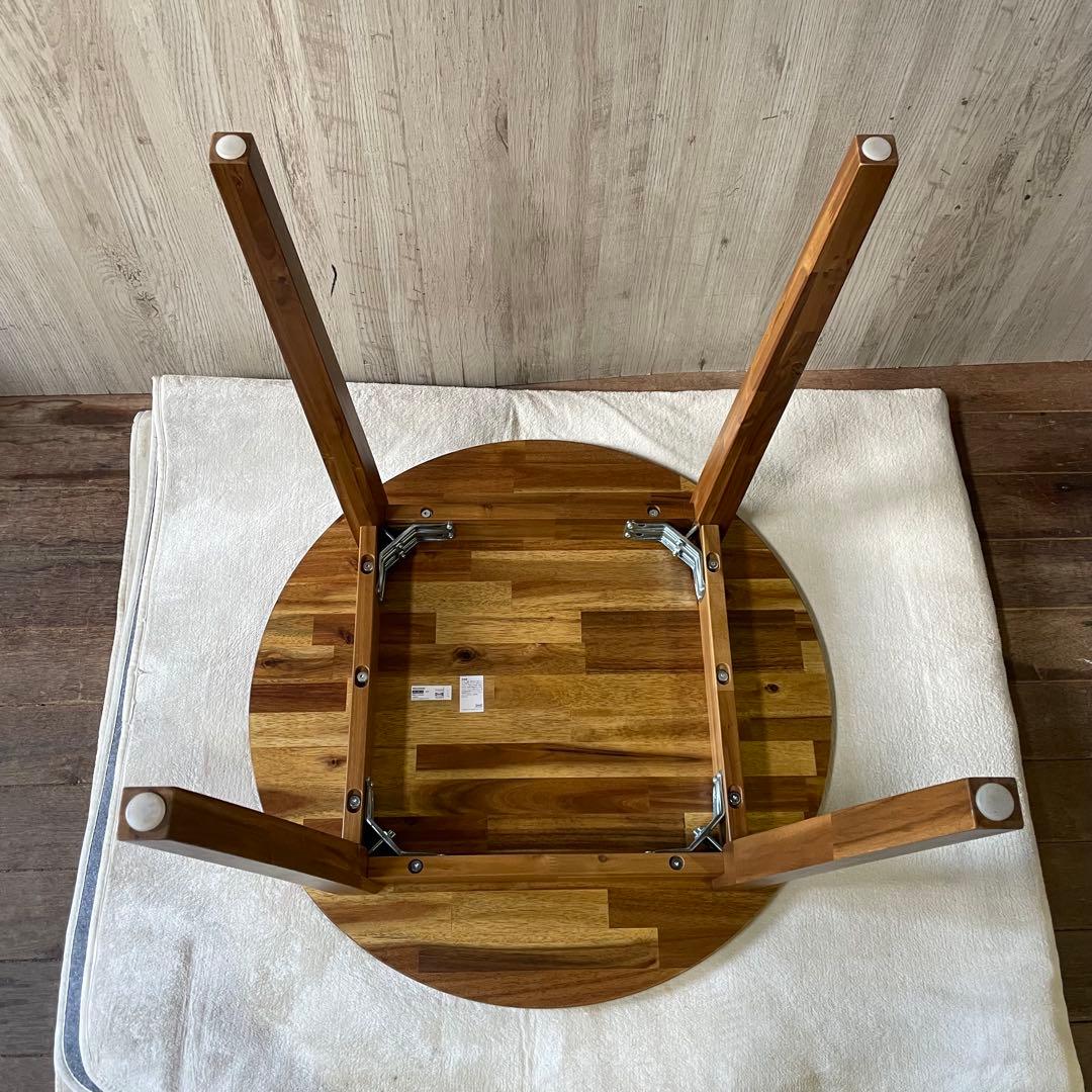 IKEA NACKANÄS ナッカンネース アカシア材 丸テーブル イケア