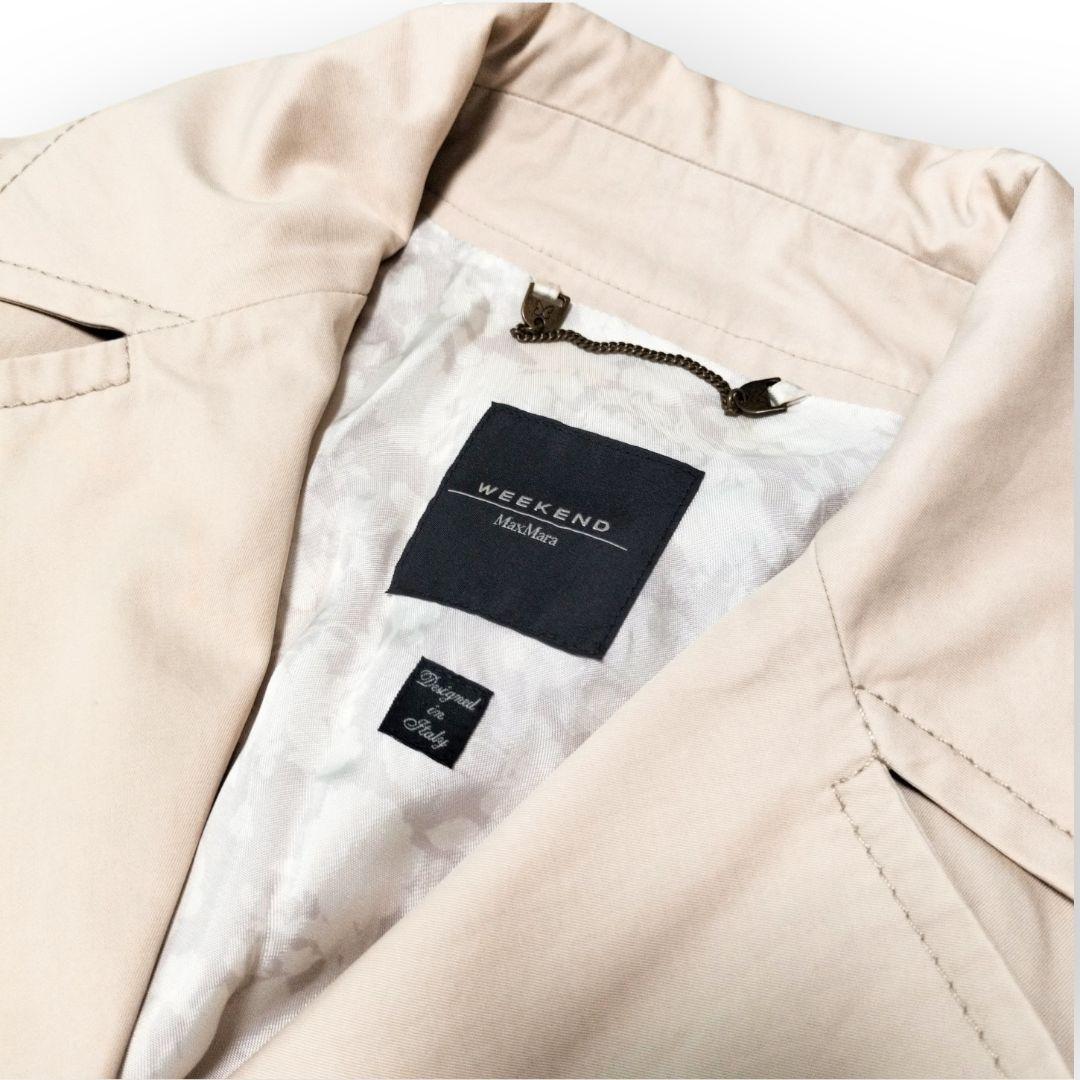 【boa】ウィークエンド◆マックスマーラ◆トレンチコート◆7分袖◆38 M