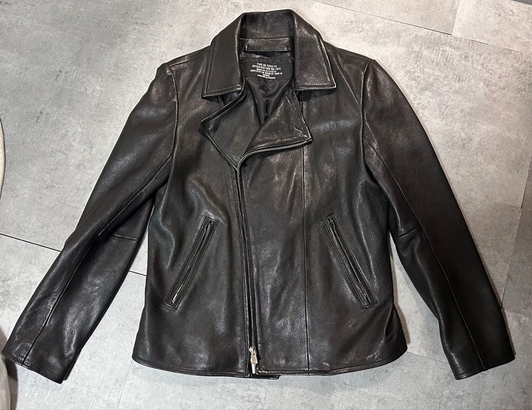 本革レザージャケット　zucca
