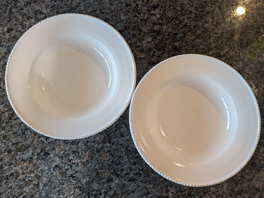 *新品未使用*　岡田直人　縁しのぎ深皿２枚