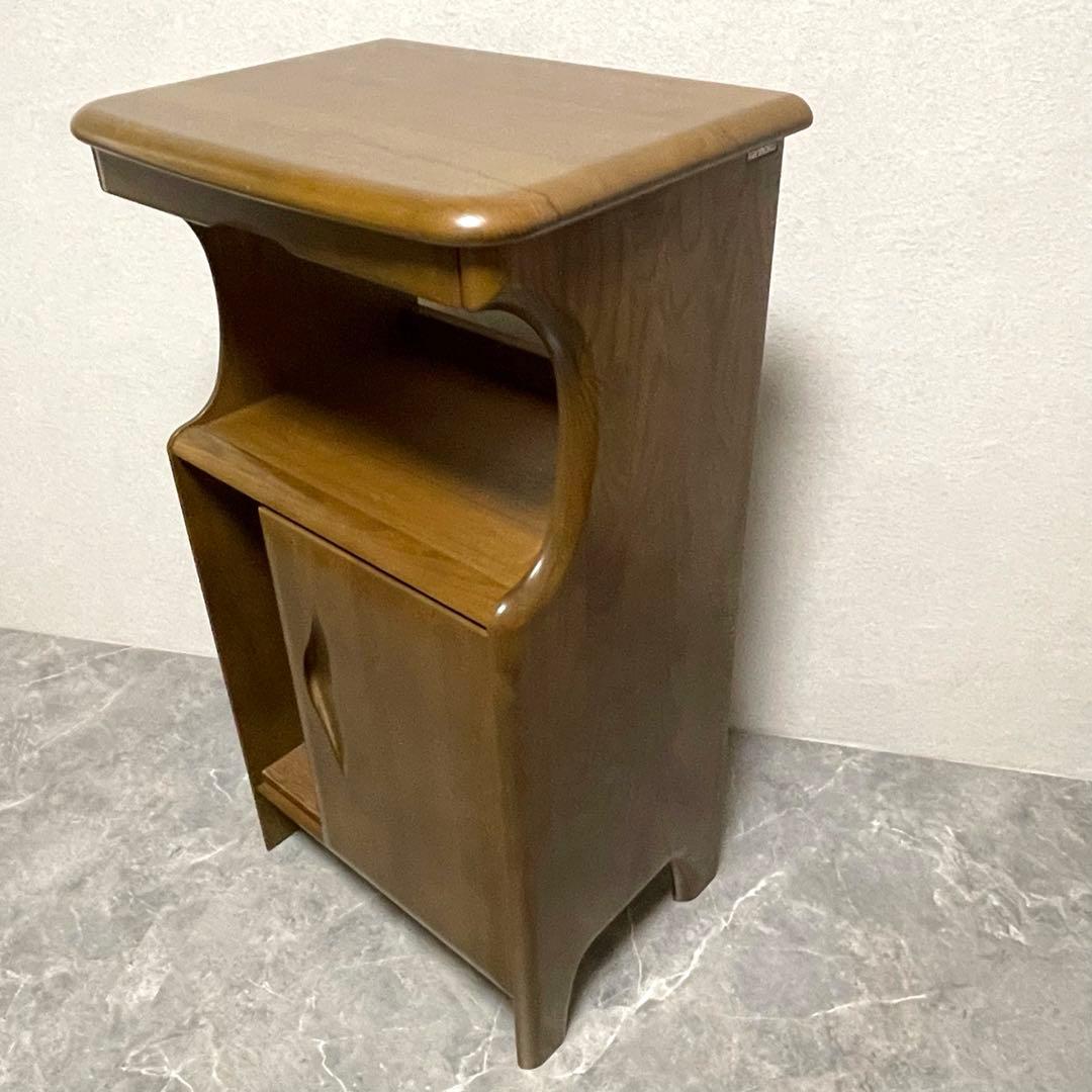 karimoku カリモク家具　電話台　ファックス台　キャビネット　コンソール