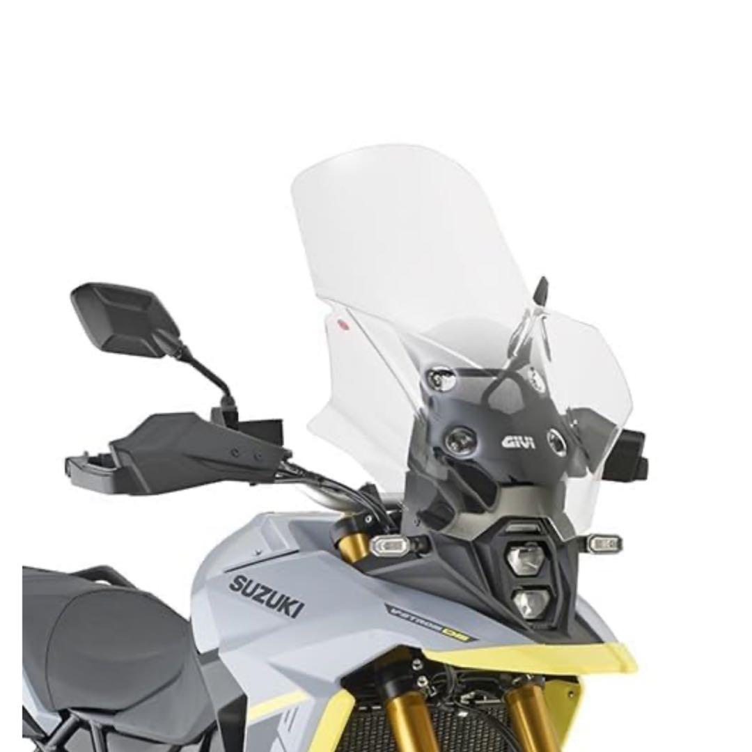 GIVIジビ　大型ウインドスクリーン【クリア】　Vストローム800