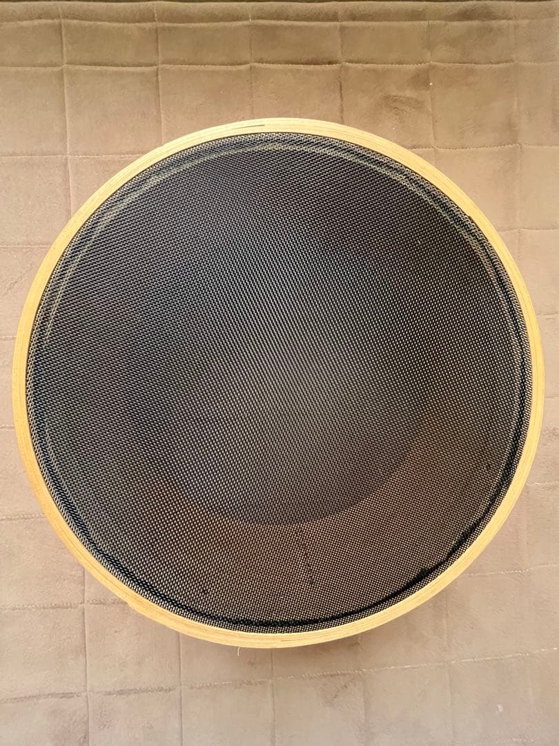 木製　円形　メッシュふるい 36cm 裏こし器