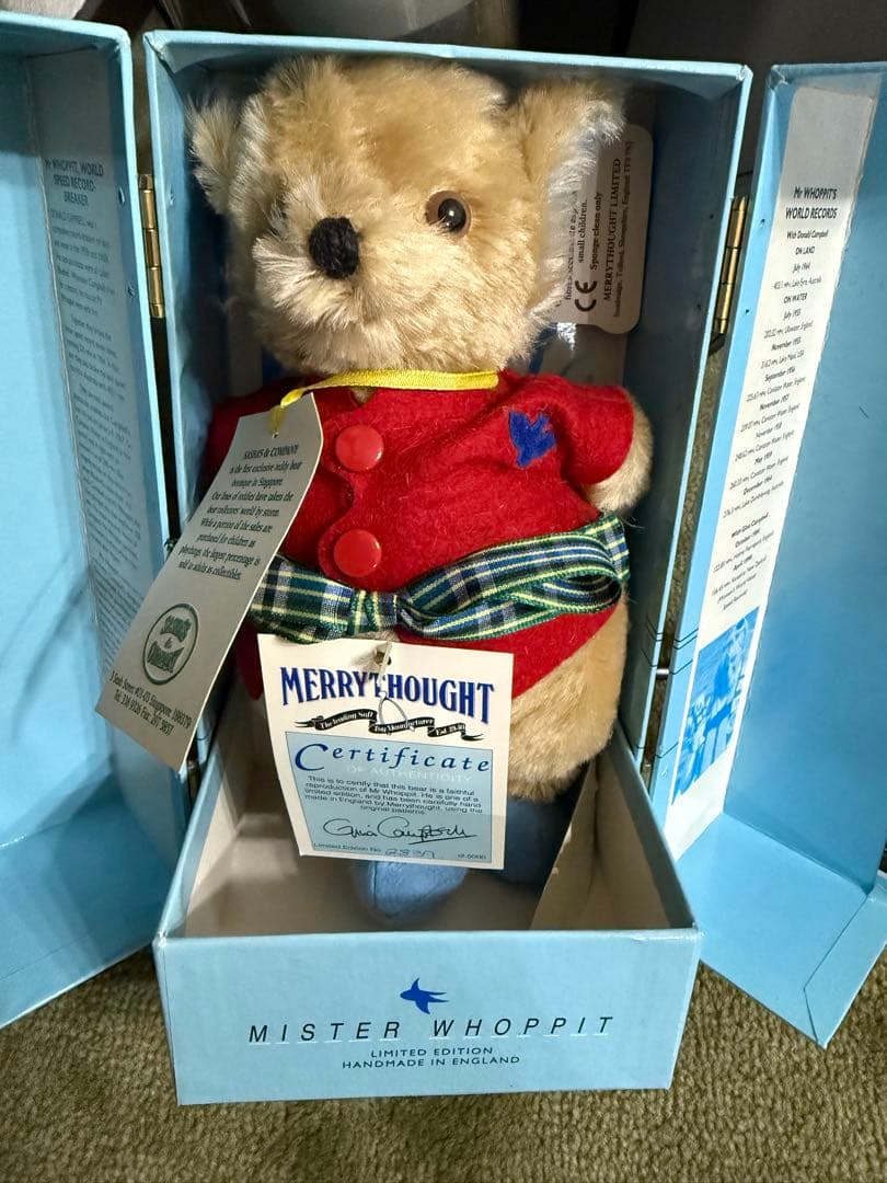 Merry Thought メリーソート Mister Whoppit 限定品