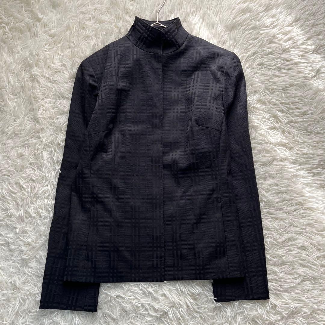 【極美品】バーバリーロンドン パンツスーツ セットアップ シャドーチェック 40