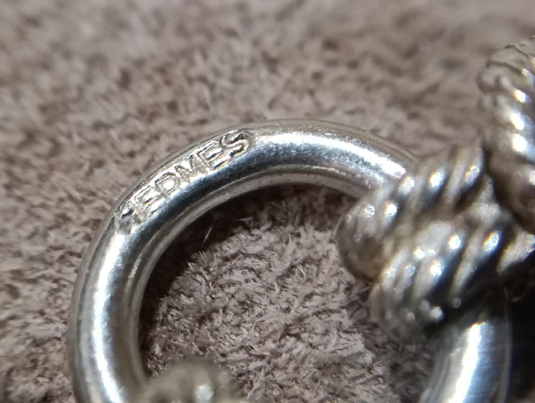 L*A様 エルメス　オーディエンヌ　PMサイズ　シルバー　ブレスレット　ビンテー