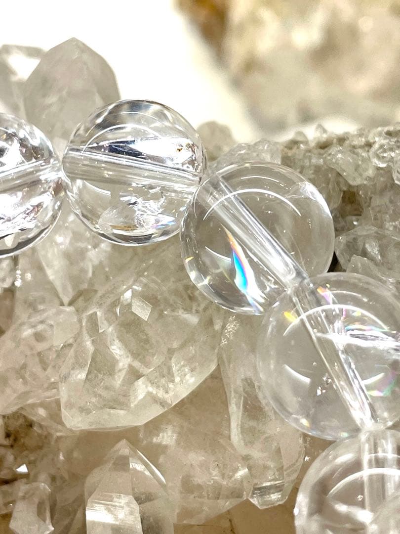 ブレスレット　アイリスクォーツ　12mm