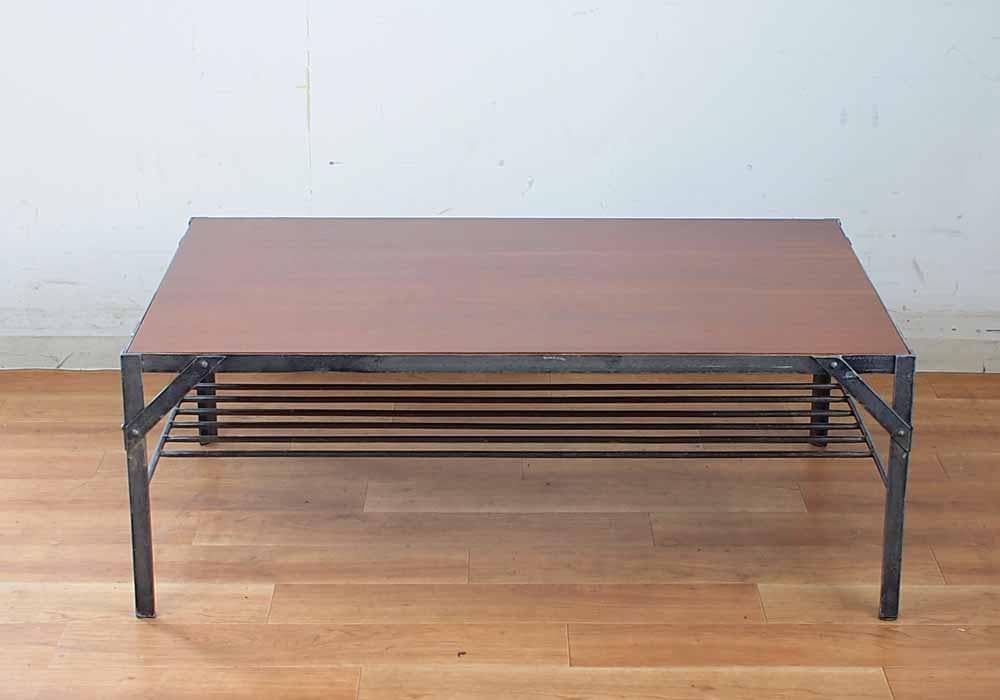 ウニコ unico ランバーミニ LUMBER mini ローテーブル 鉄脚