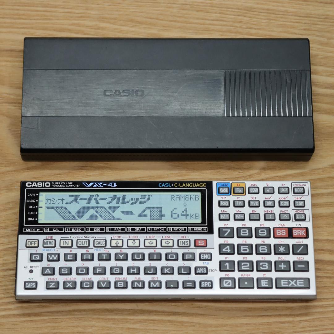 CASIO VX-4 RAM 8→64KB ポケットコンピュータ 整備 点検済