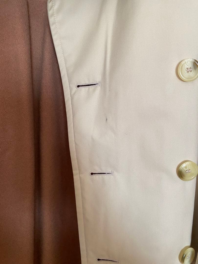 バーバリートレンチコート(インナーコート、襟付き取り外し可能)