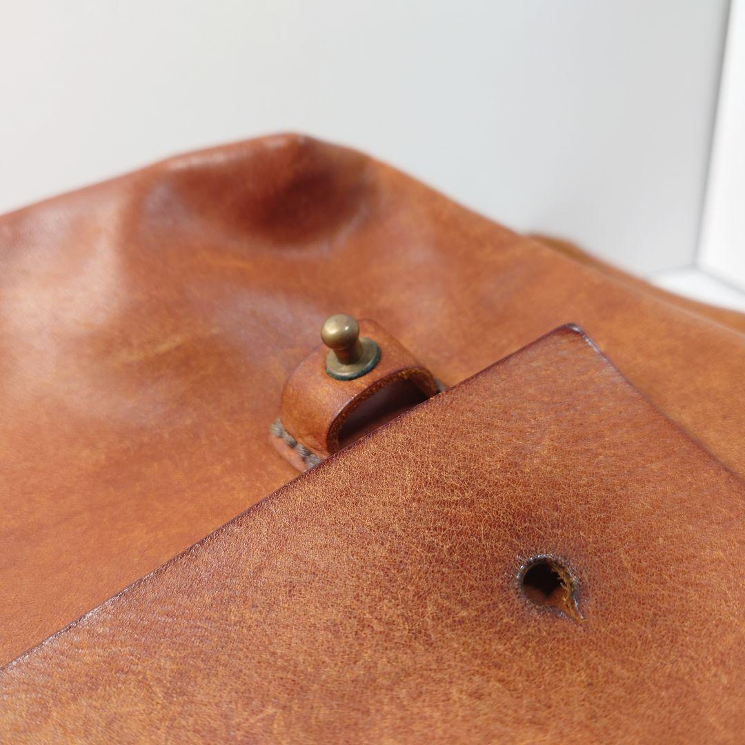 [Ryu] メッセンジャーバッグ イタリア産本革 日本国内製造品