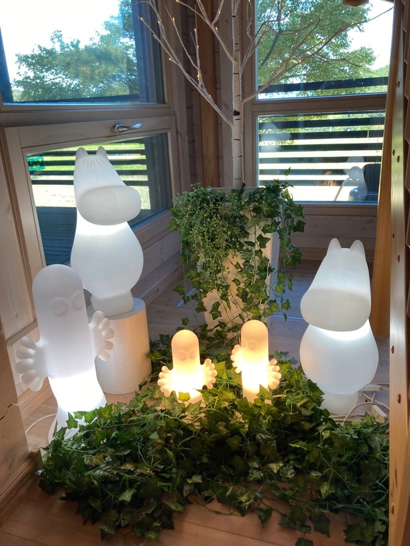 週末値下げMELAJAメラヤ北欧インテリアムーミンライト1個ニョロニョロS