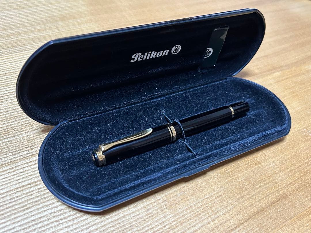 Pelicanスーべレーン　#600 18c全金ENニブ(B) レア　美品