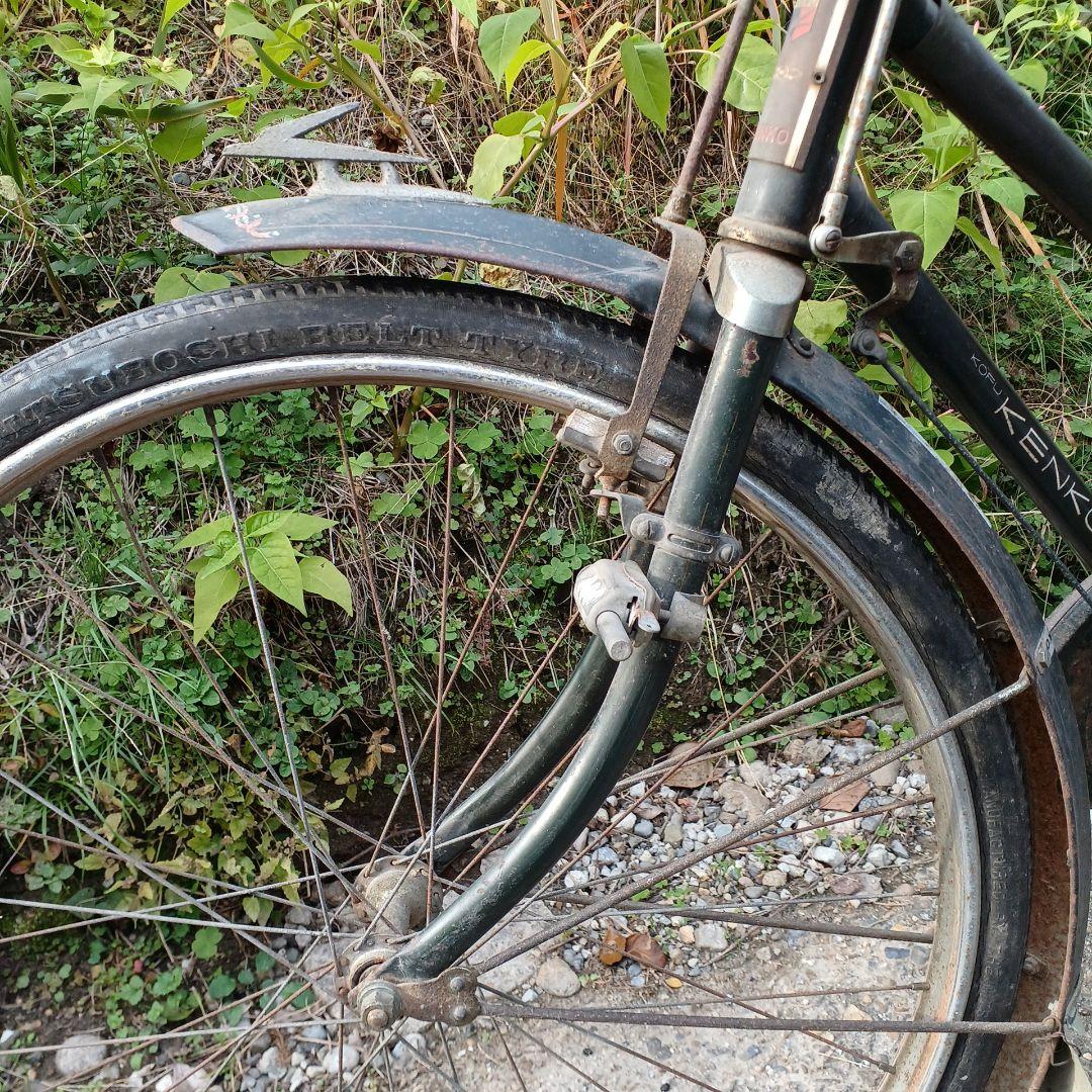 昭和レトロ KENKO自転車 26インチ