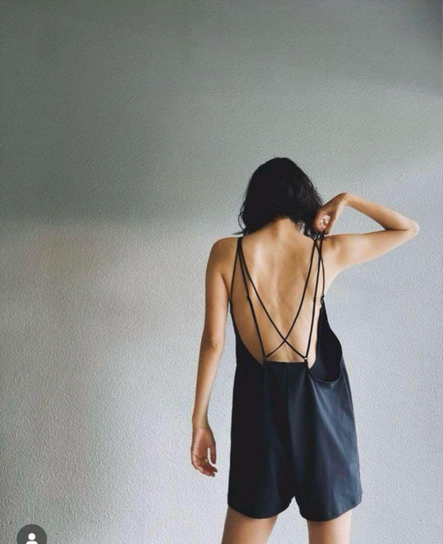 新品 Nala back open all in one ナラ オールインワン