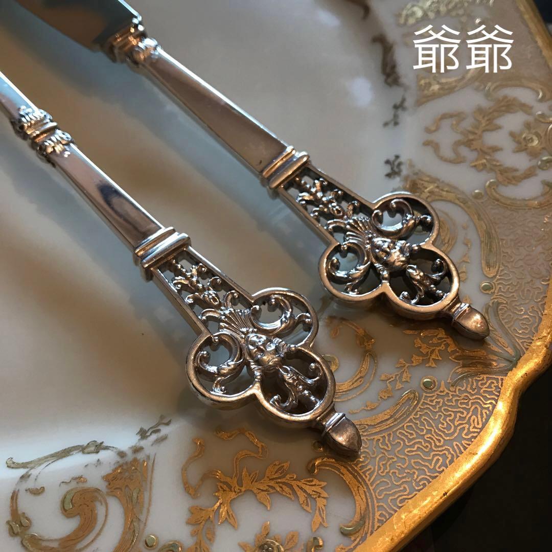 Christofle クリストフル／ルネサンス／純銀 ディナー用 ３本セット