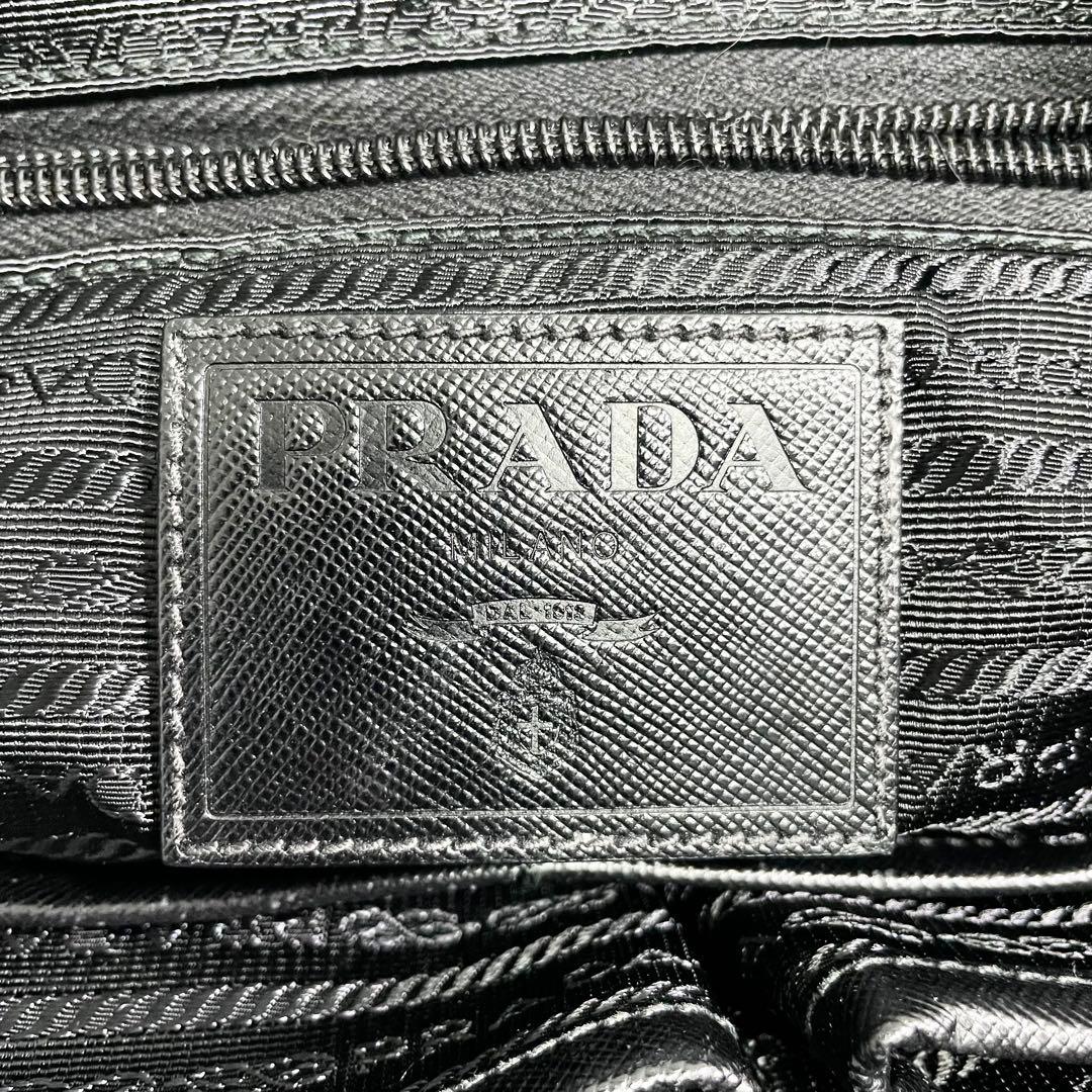 プラダ トートバッグ ナイロン サフィアーノレザー カモフラ 迷彩 大容量 A4