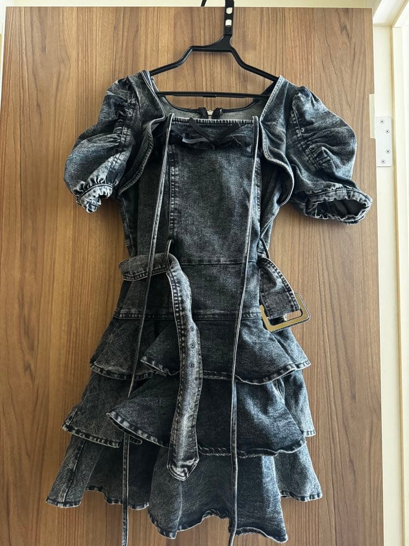 piumティアードフリルミニワンピース