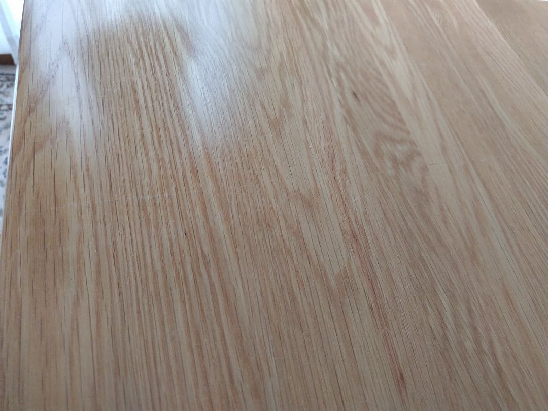 無印良品　オーク無垢材　デスク　机
