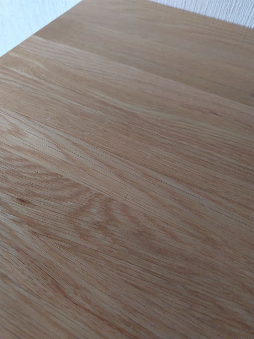 無印良品　オーク無垢材　デスク　机