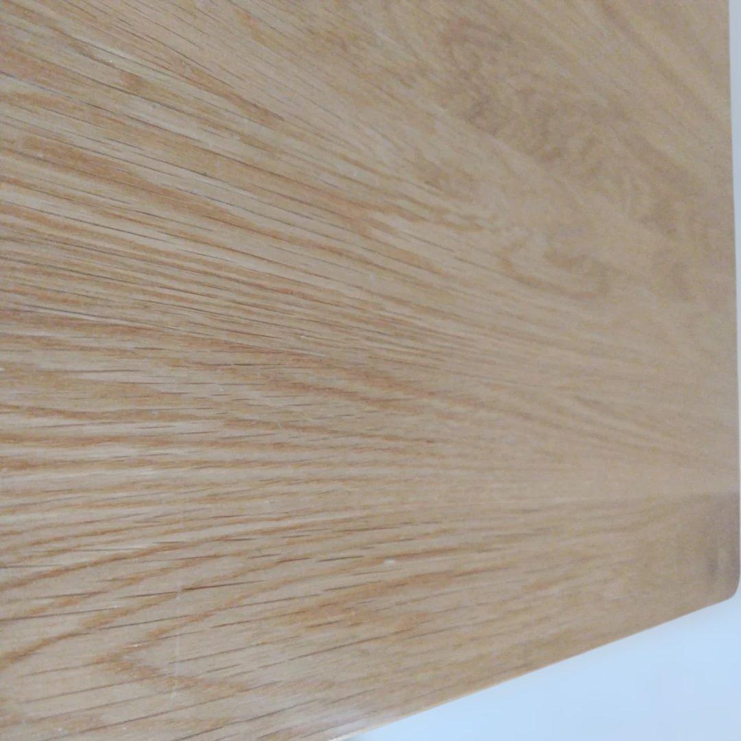 無印良品　オーク無垢材　デスク　机